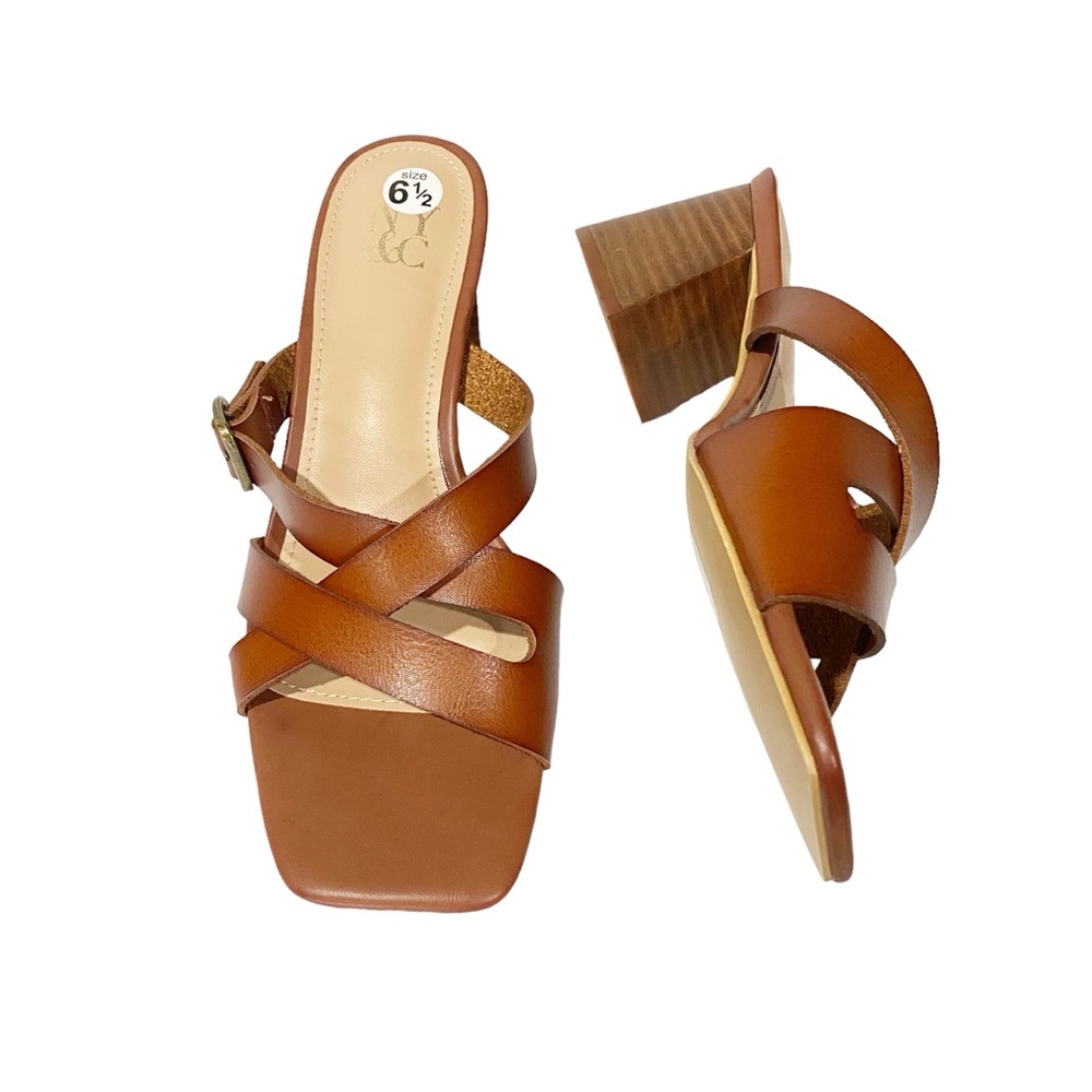 NY&C Fantasia Dress Sandals New York and Company Open Toe Sandals New